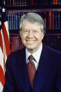 American President Jimmy Carter