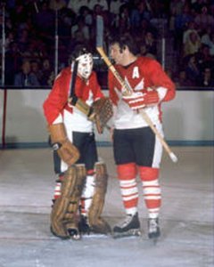 Ken Dryden et Phil Esposito