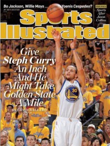 Stephen Curry brille par sa capacité à allumer des mèches longue distance. (Sports Illustrated)