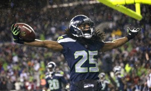 Richard Sherman est actuellement le meilleur CB en NFL. (Kcconfidential.com)