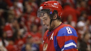 Ovechkin a encore déçu à Sotchi. (Olympic.ca)