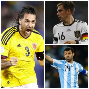 Yepes, Lahm et Mascherano ont brillé au Brésil.